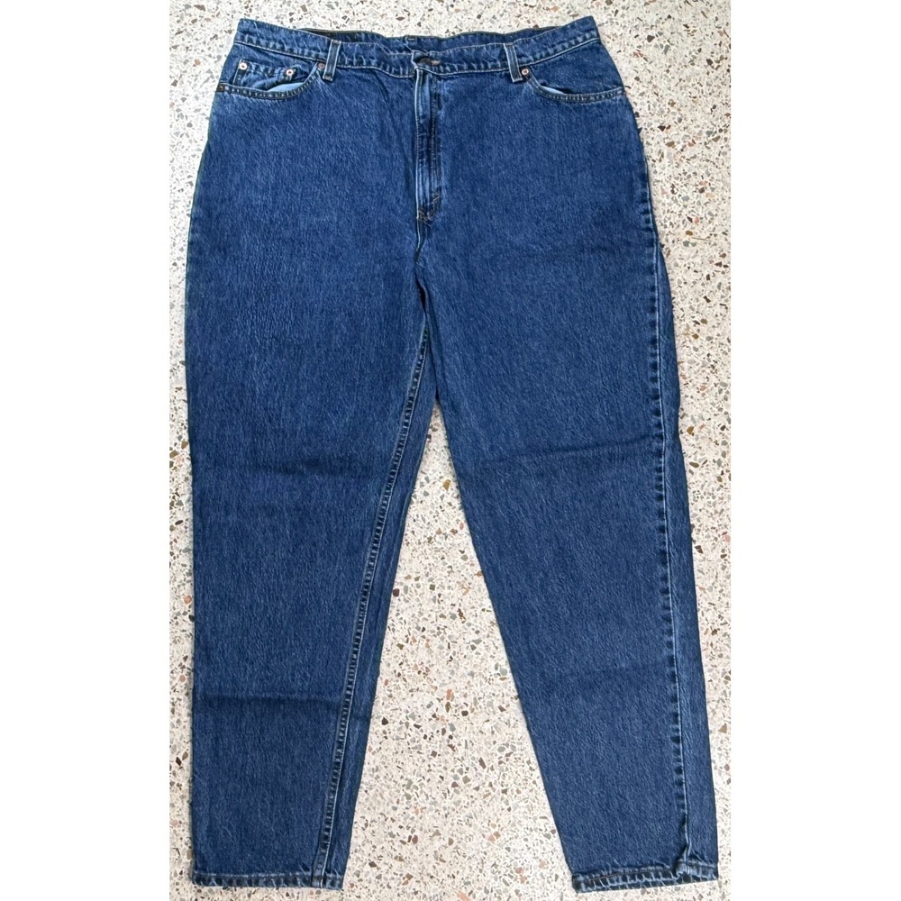 Levi's 522 Tapered Fit‎ Tapered Leg Women's Vtg 5 Pocket Denim Jeans Size 22 Med
